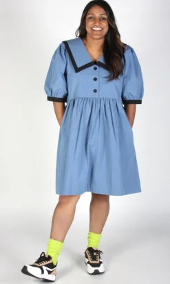 Fulvetta Dress - Cornflower