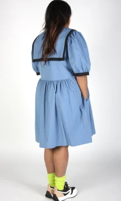 Fulvetta Dress - Cornflower