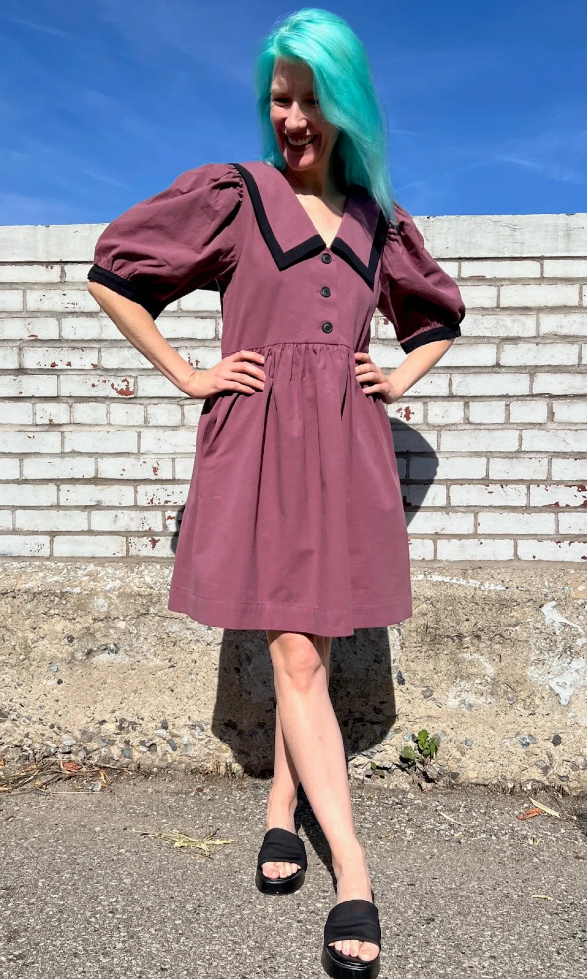 Fulvetta Dress - Thistle