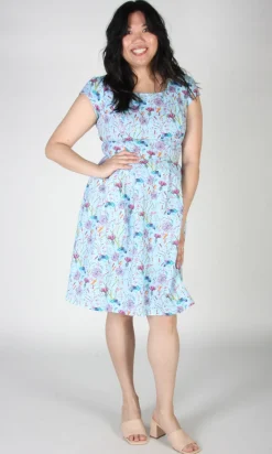 Gallinule Dress - Flower Toss
