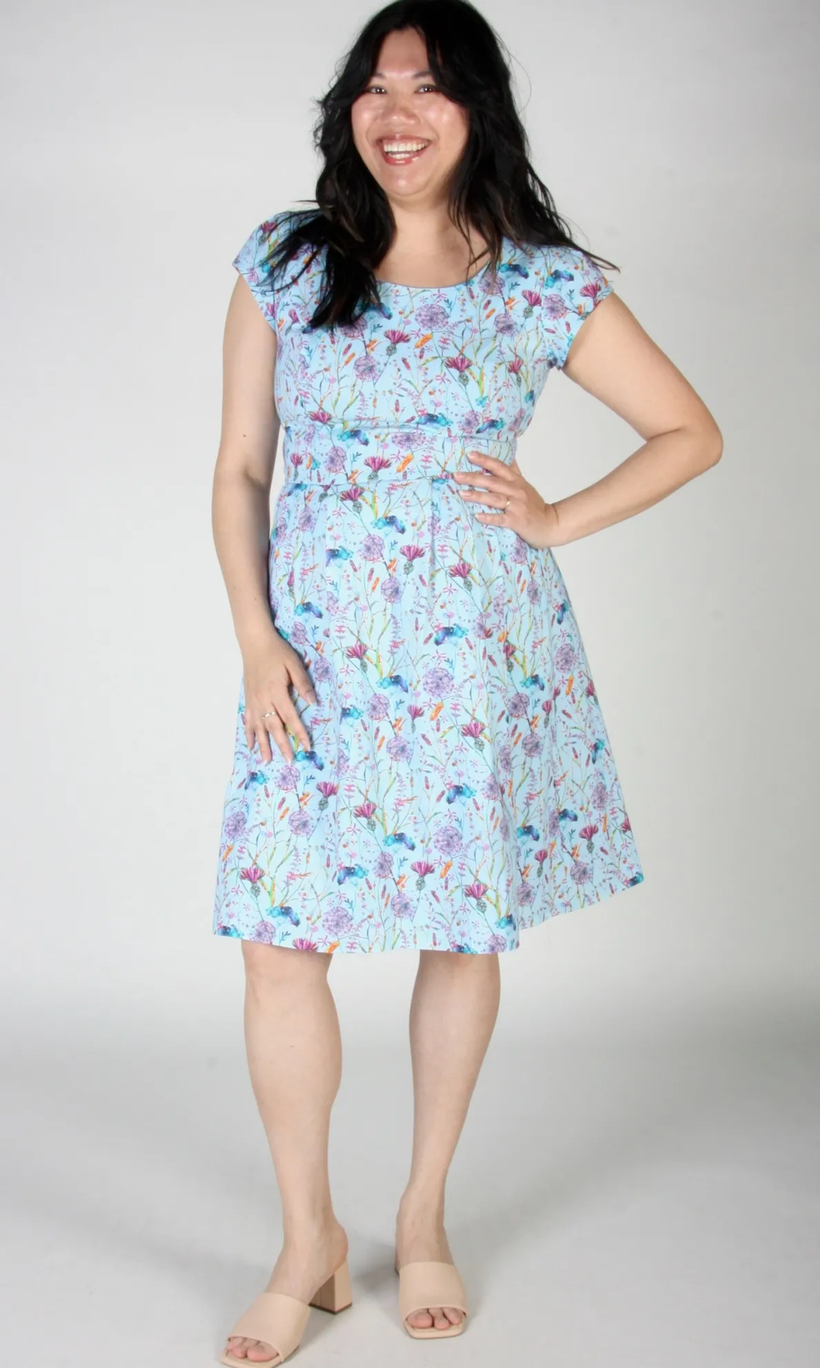 Gallinule Dress - Flower Toss