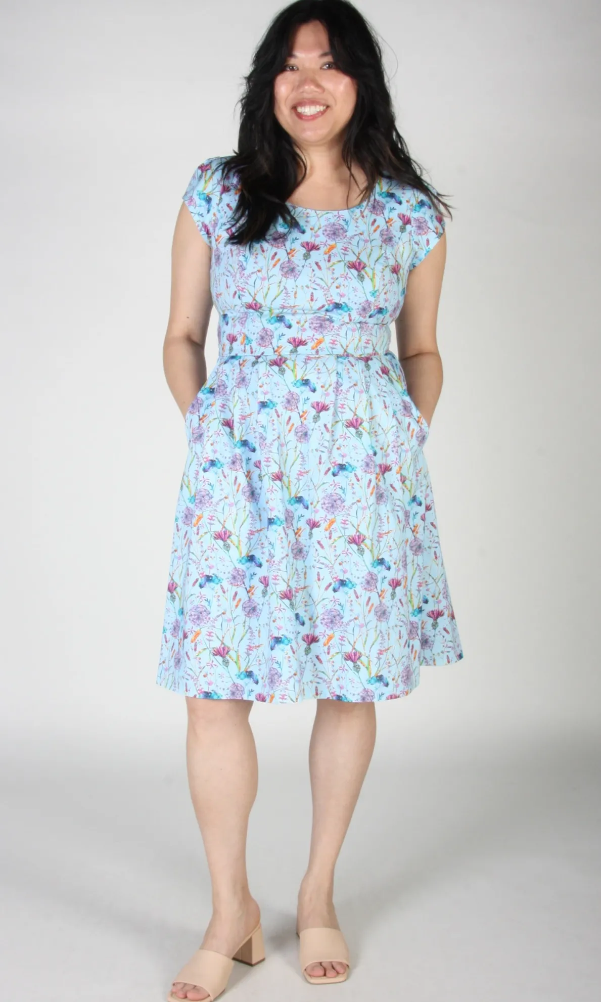 Gallinule Dress - Flower Toss