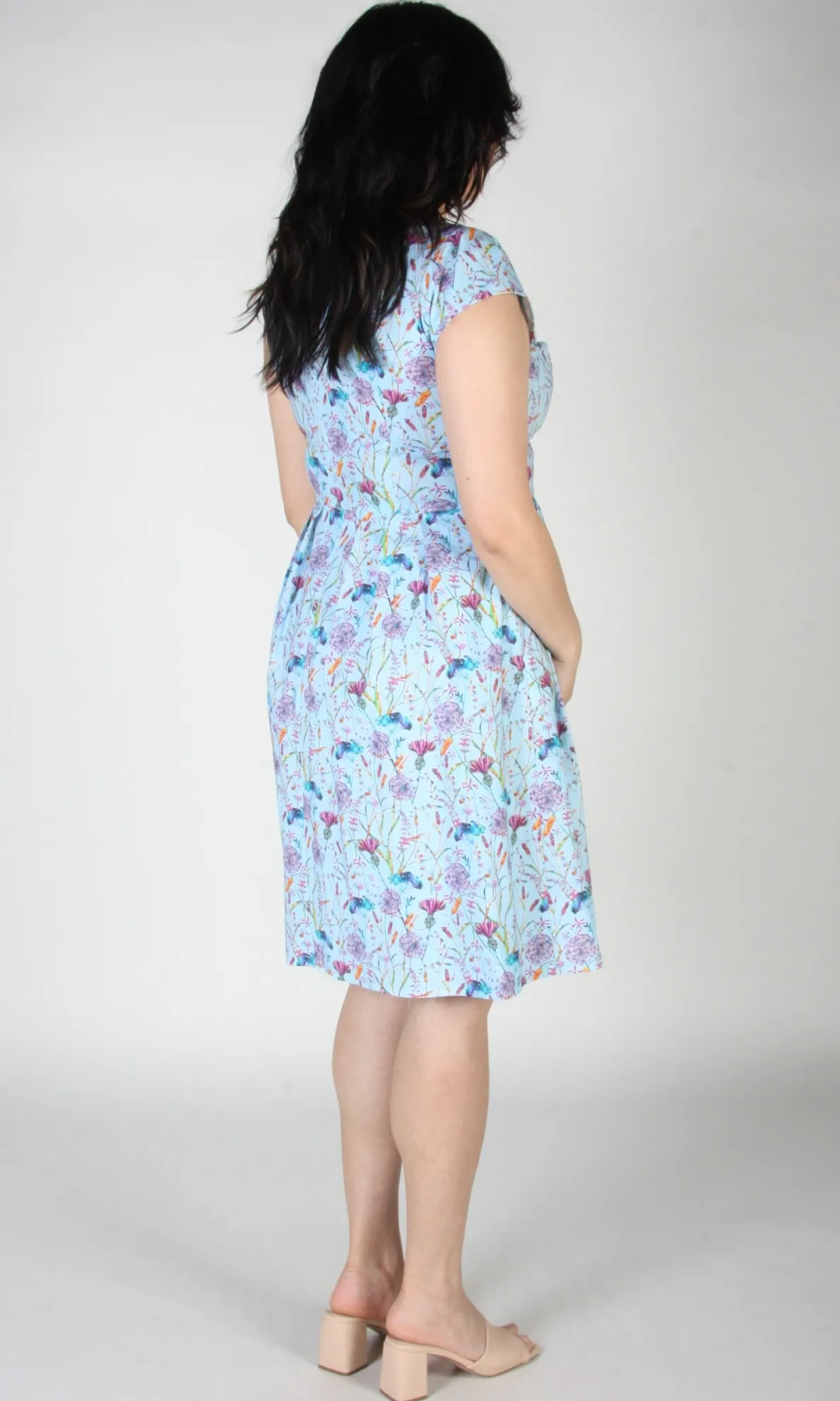 Gallinule Dress - Flower Toss