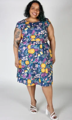 Gallinule Dress - Midnight Brilliance