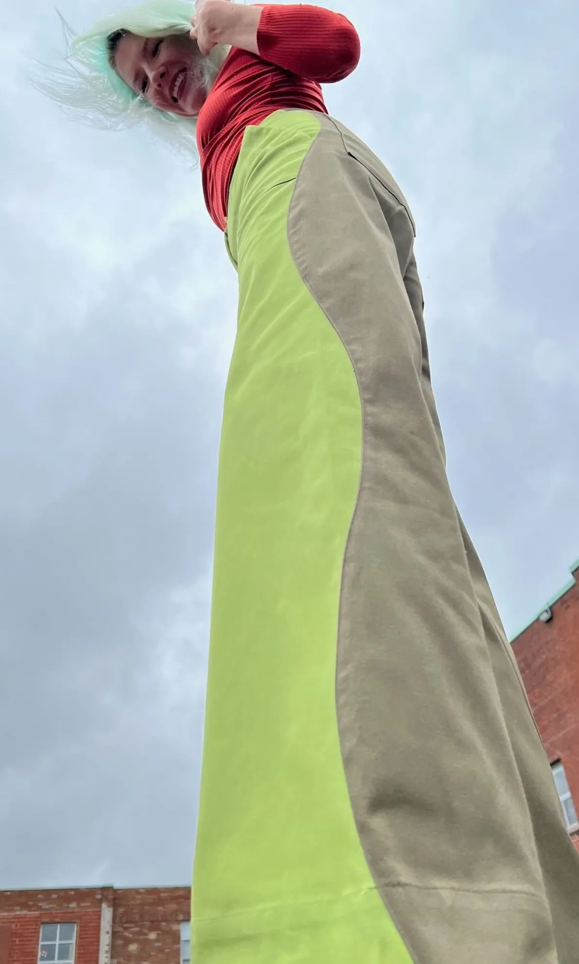 Grass Owl Pant - Sour Apple