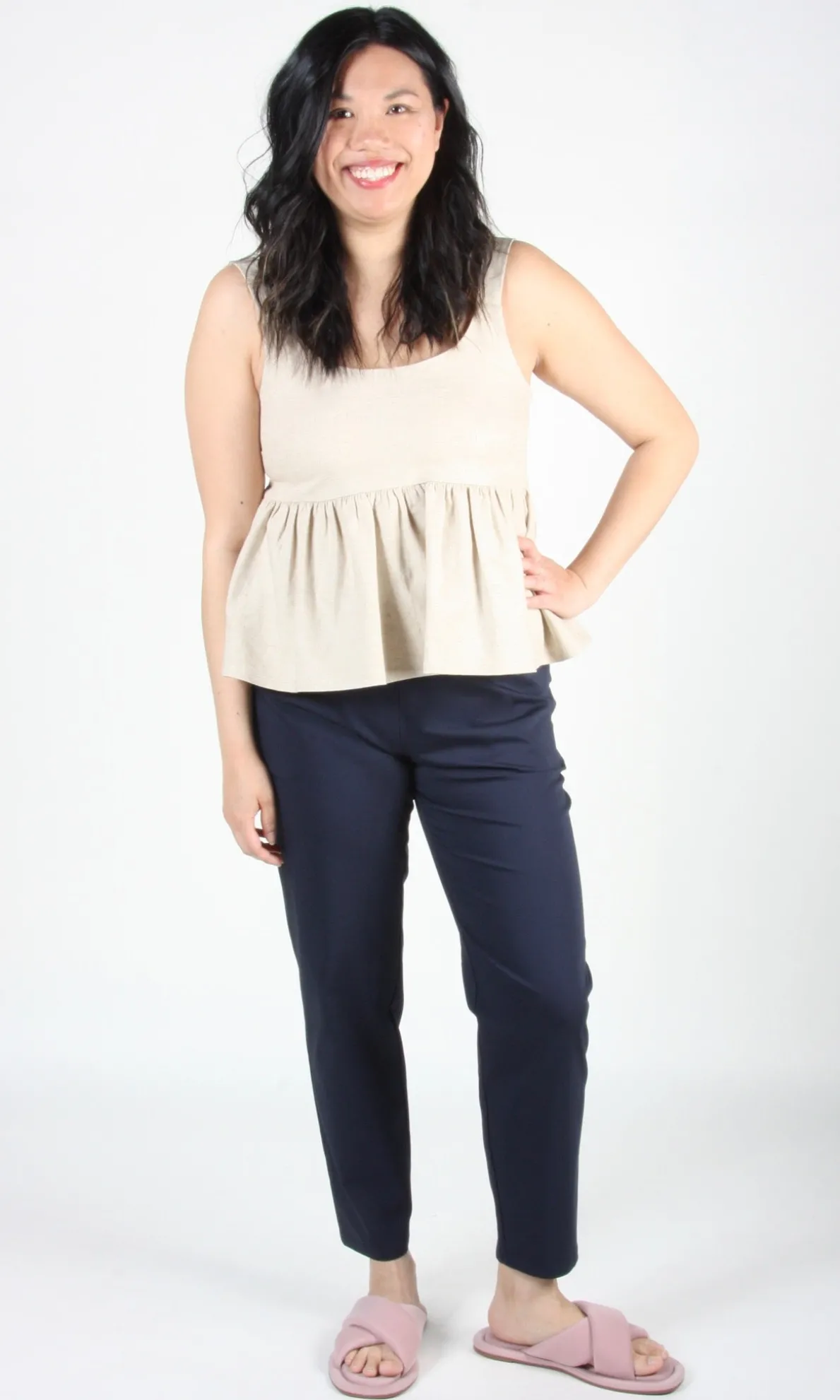 Grassquit Top - Sand
