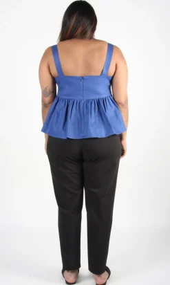 Grassquit Top - Ultramarine