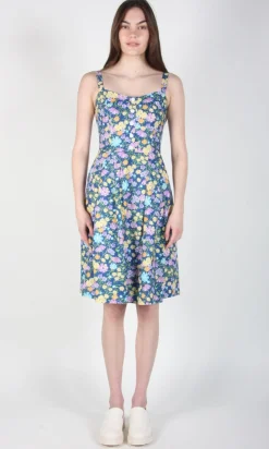 Grosbeak Dress - Blue Meadow