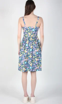 Grosbeak Dress - Blue Meadow