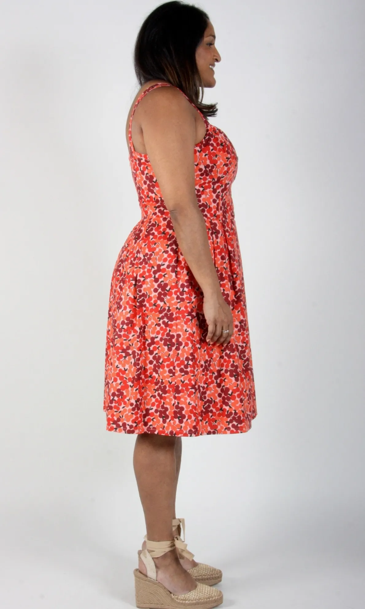 Grosbeak Dress - Sour Cherry