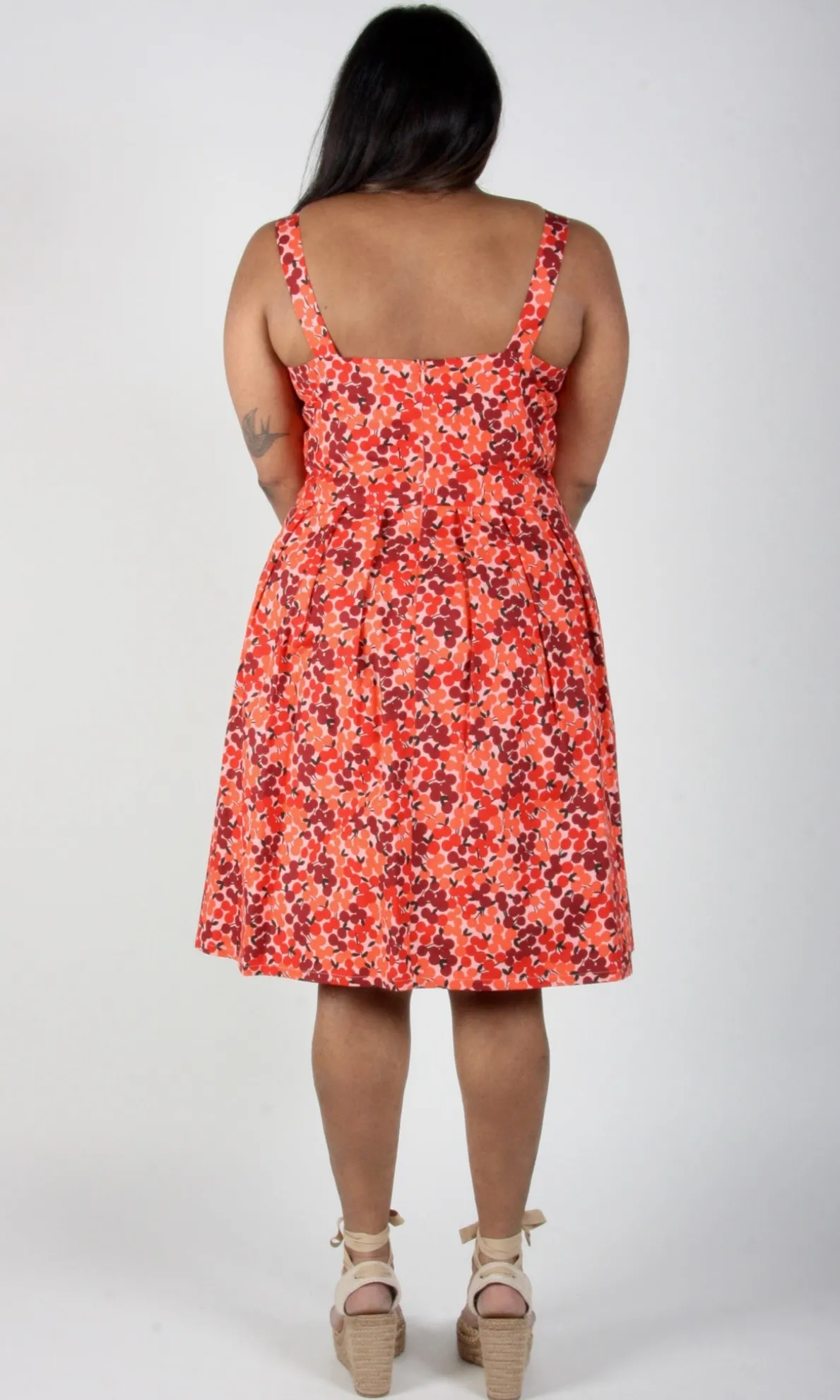 Grosbeak Dress - Sour Cherry