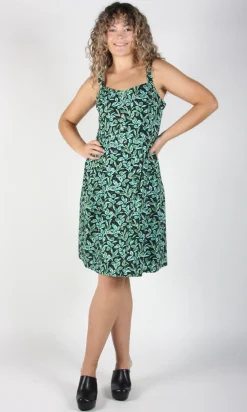 Grosbeak Dress - Suburban Night Hedge