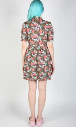 Guineafowl Dress - Luna Moth