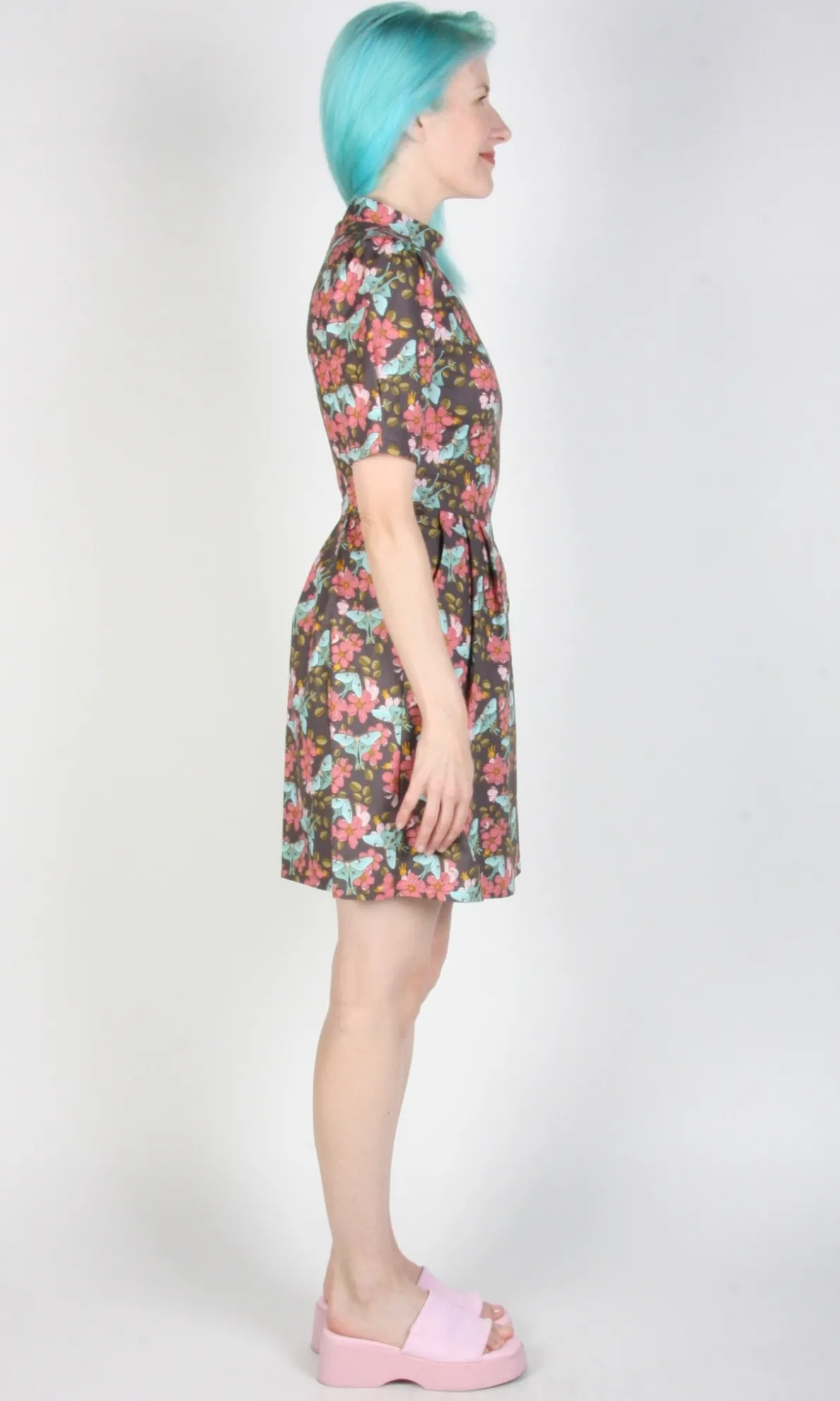 Guineafowl Dress - Luna Moth