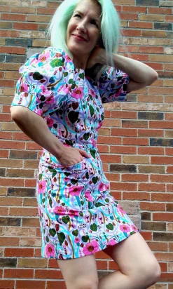 Halcyon Dress - Trumpet Vines