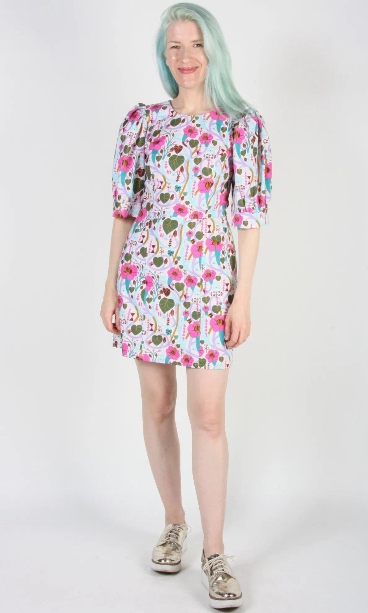 Halcyon Dress - Trumpet Vines