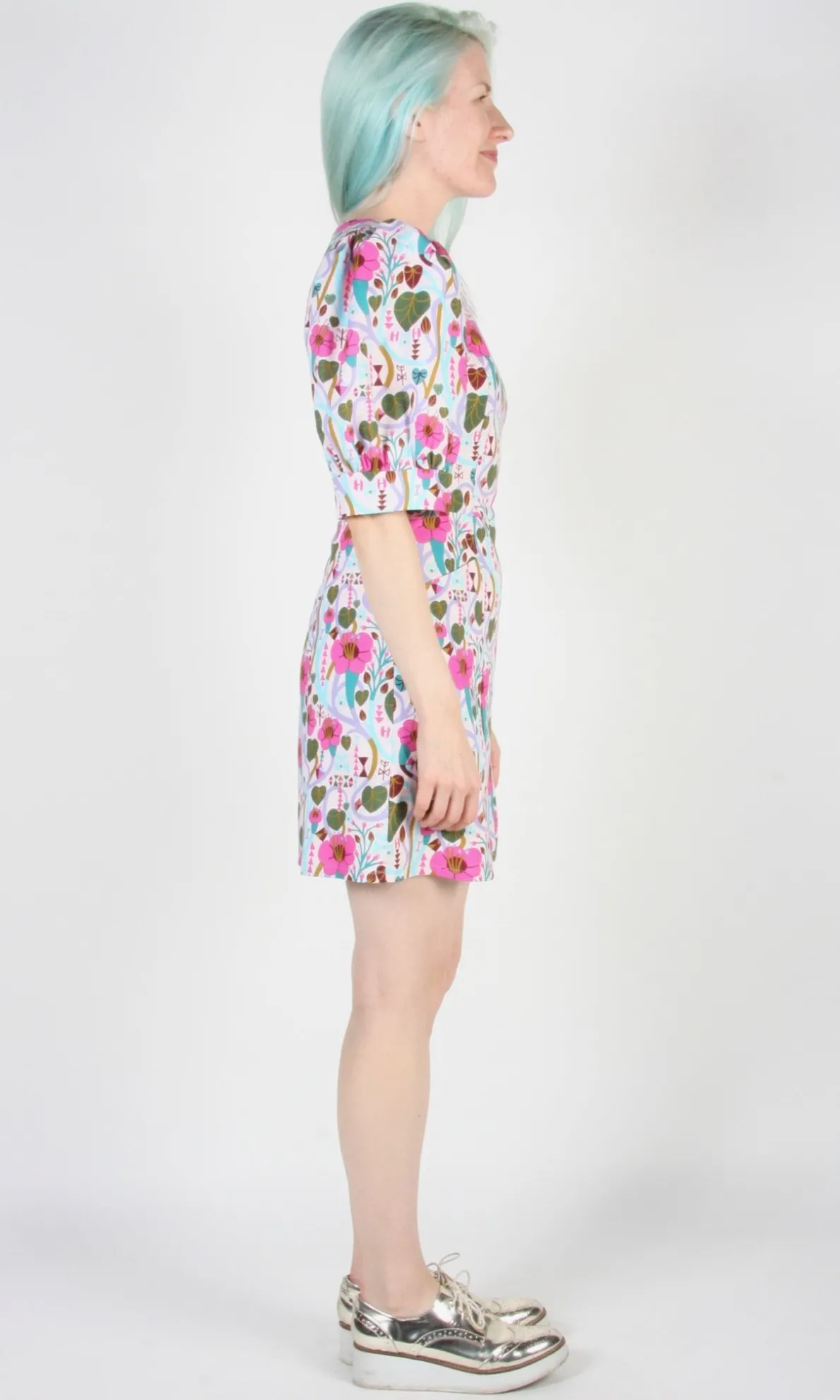 Halcyon Dress - Trumpet Vines