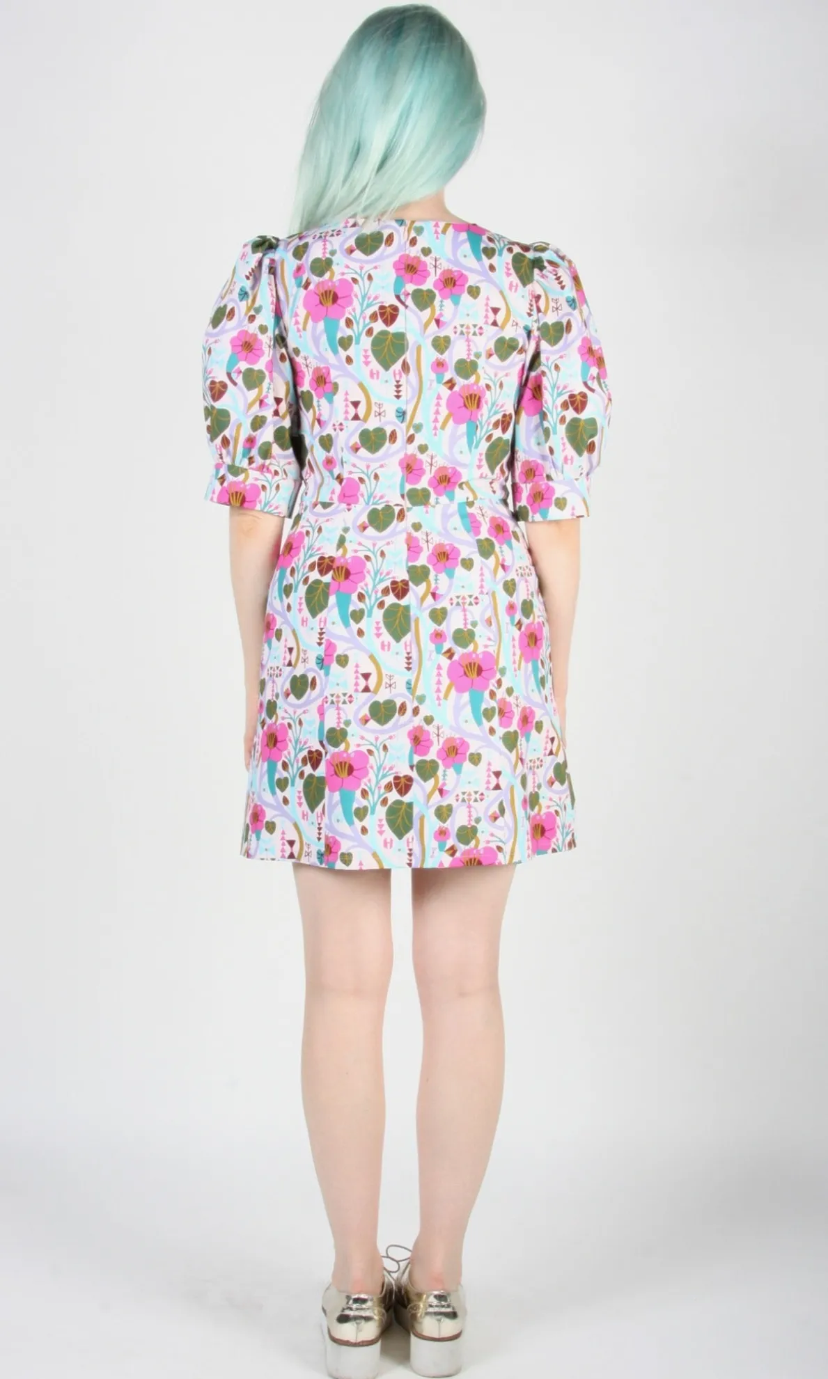 Halcyon Dress - Trumpet Vines