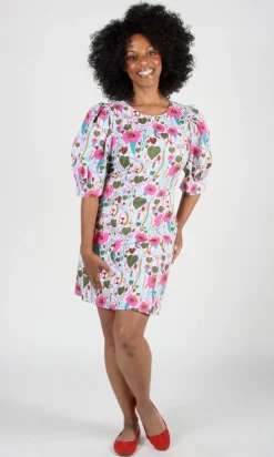 Halcyon Dress - Trumpet Vines