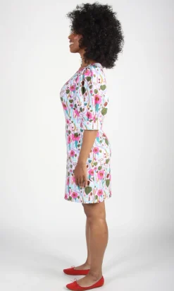Halcyon Dress - Trumpet Vines