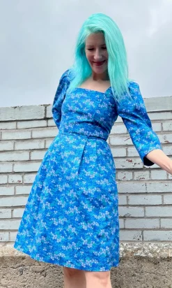Helldiver Dress - Blue Veronica