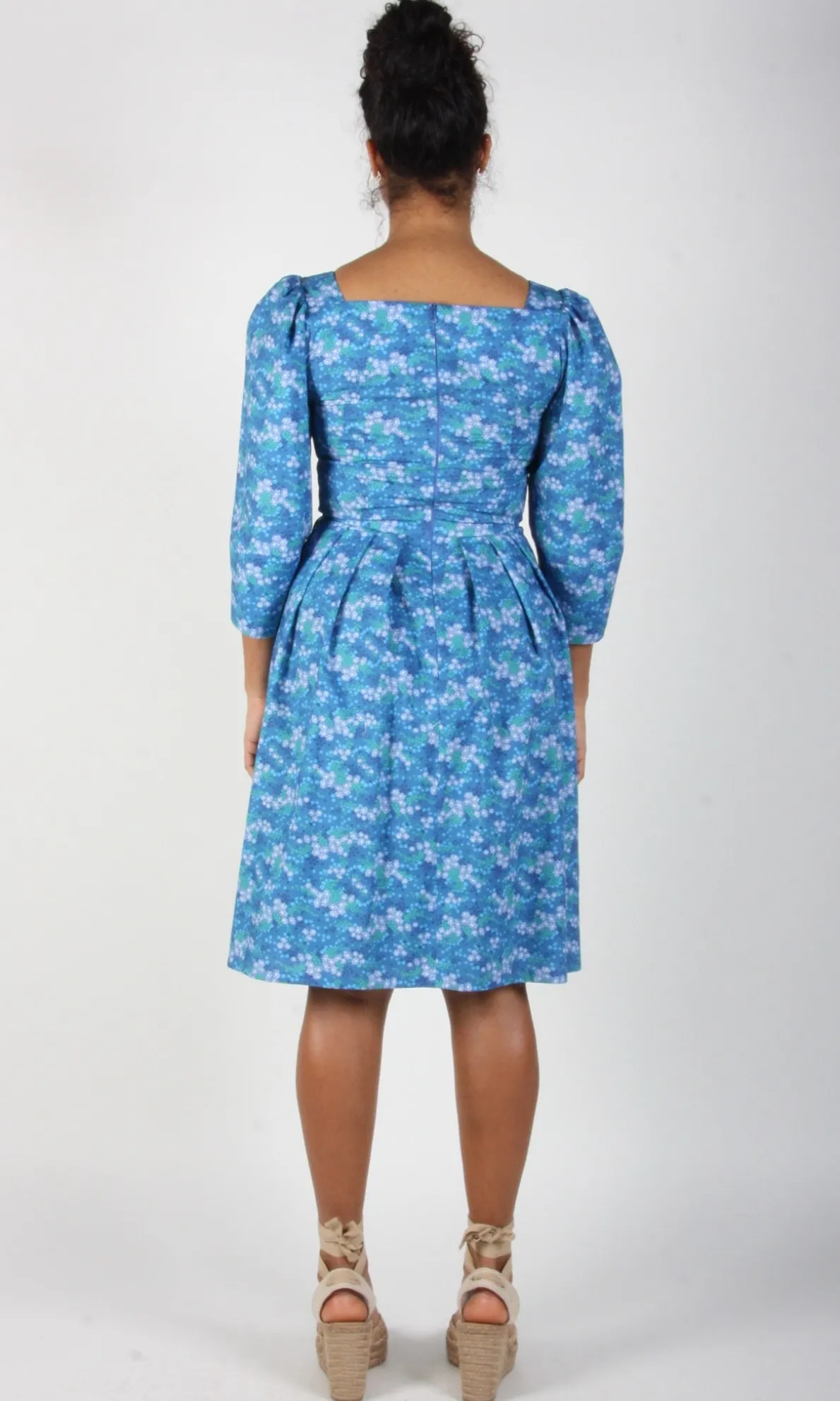 Helldiver Dress - Blue Veronica