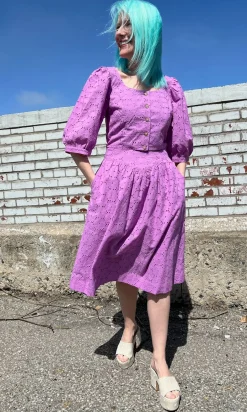 Hermit Thrush Skirt - Ube