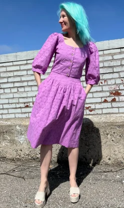 Hermit Thrush Skirt - Ube