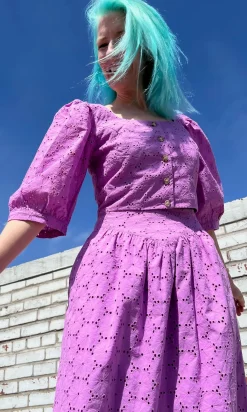 Hermit Thrush Skirt - Ube