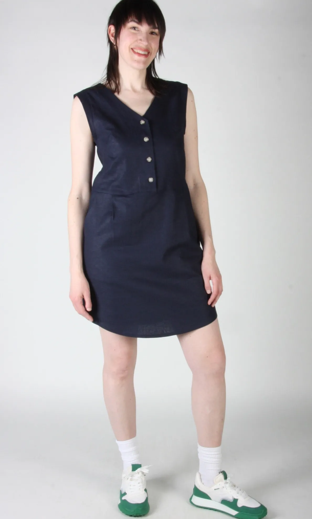 Honeycreeper Dress - Navy