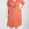 Hookbill Dress - Sand Washed Coral