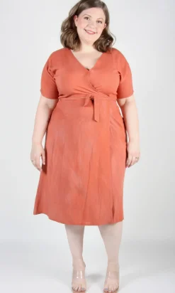 Hookbill Dress - Sand Washed Coral