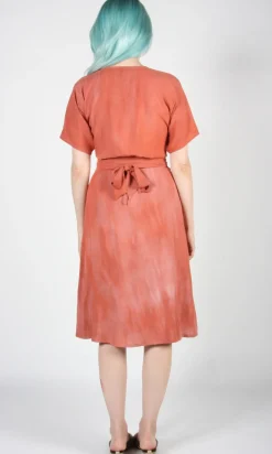 Hookbill Dress - Sand Washed Coral