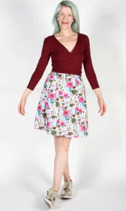 Linnet Skirt - Trumpet Vines