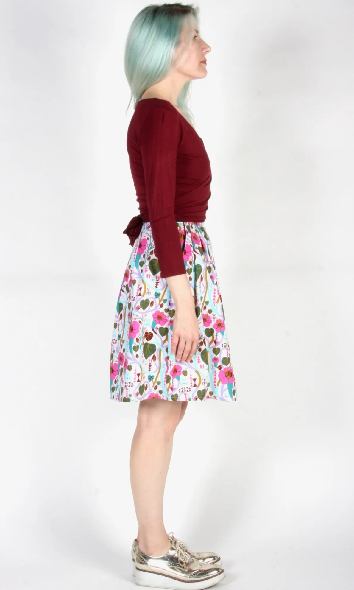 Linnet Skirt - Trumpet Vines