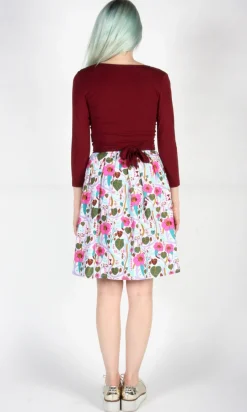 Linnet Skirt - Trumpet Vines
