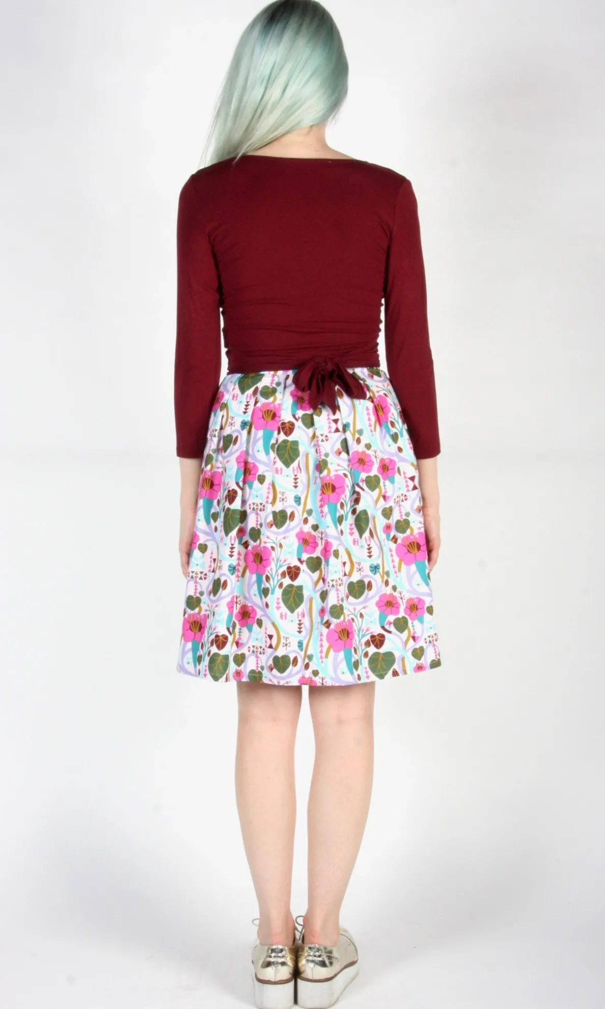 Linnet Skirt - Trumpet Vines