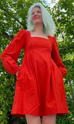 Marlinspike Dress - Blood Orange
