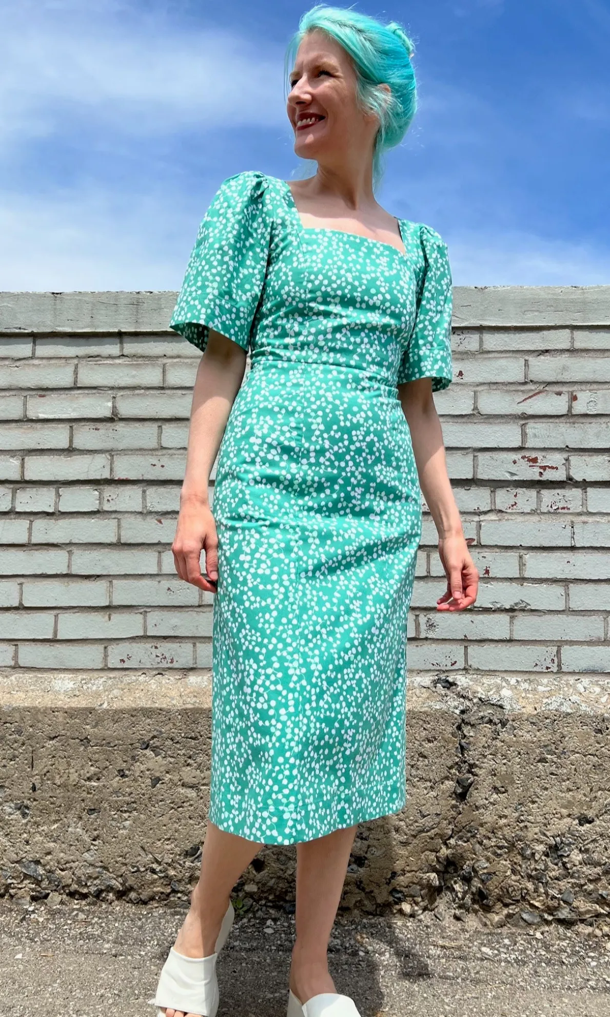Maybird Dress - Tendril Traces