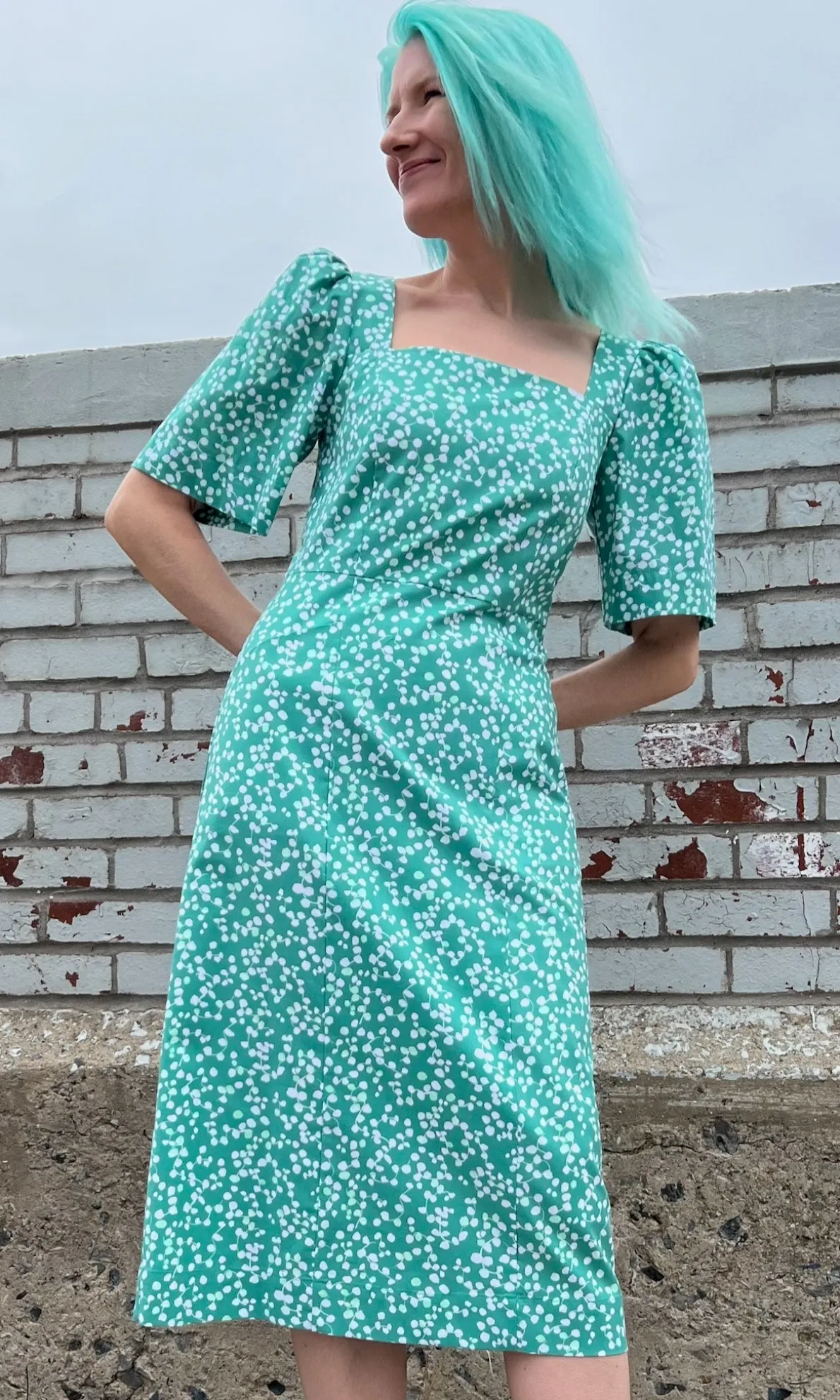 Maybird Dress - Tendril Traces