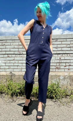 Myna Jumsuit - Navy