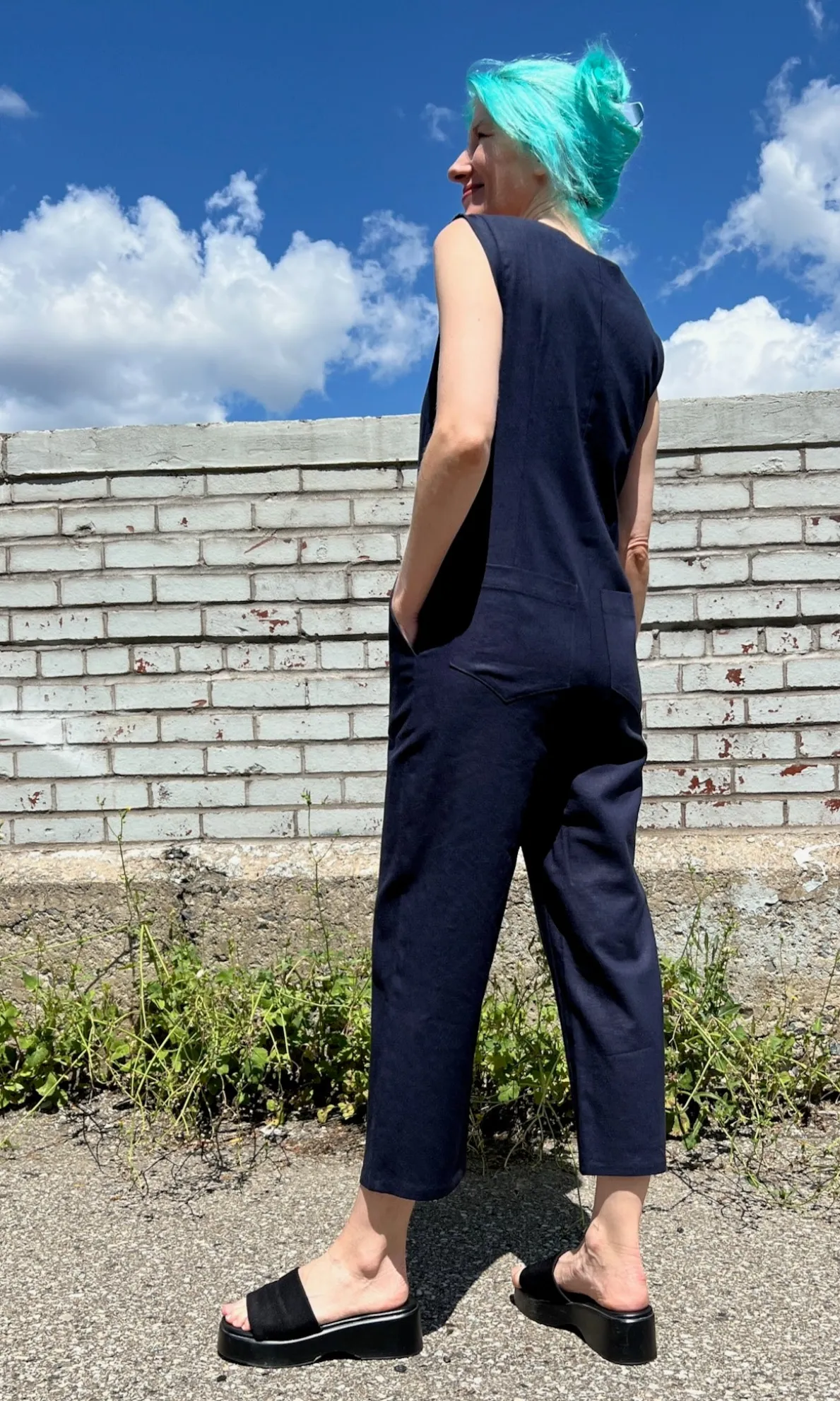 Myna Jumsuit - Navy