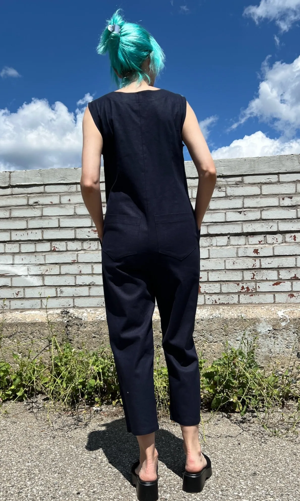 Myna Jumsuit - Navy