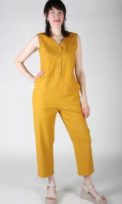 Myna Jumsuit - Ochre