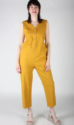 Myna Jumsuit - Ochre
