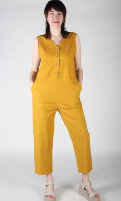 Myna Jumsuit - Ochre