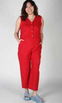 Myna Jumsuit - Red