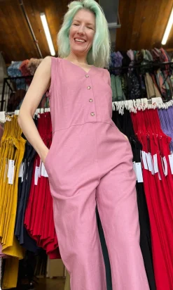 Myna Jumsuit - Smoky Rose