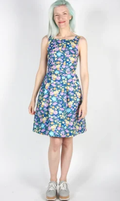 Myrmidon Dress - Blue Meadow