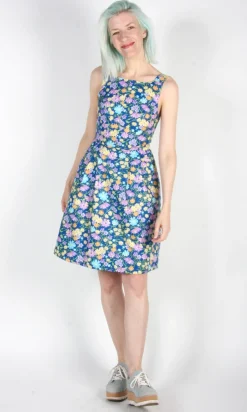 Myrmidon Dress - Blue Meadow